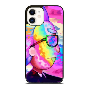RICK AND MORTY CARTOON RAINBOW 2 iPhone 12 Case