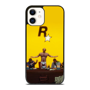 ROCKSTAR GRAND TEFT AUTO V iPhone 12 Case ROCKSTAR GRAND TEFT AUTO V iPhone 12 Case