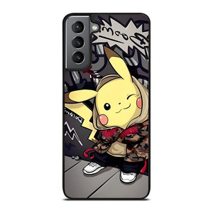 PIKACHU CAMO HOODIE Samsung Galaxy S21 Plus Case