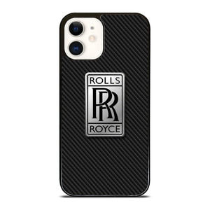 ROLLS ROYCE LOGO CARBON iPhone 12 Case ROLLS ROYCE LOGO CARBON iPhone 12 Case