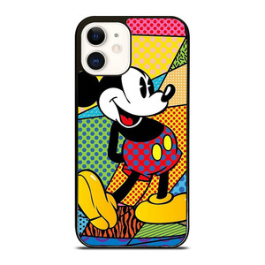 ROMERO BRITTO MICKEY MOUSE 2 iPhone 12 Case