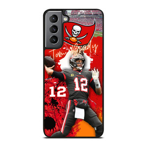 TOM BRADY TAMPA BAY BUCANEERS Samsung Galaxy S21 Plus Case TOM BRADY TAMPA BAY BUCANEERS Samsung Galaxy S21 Plus Case