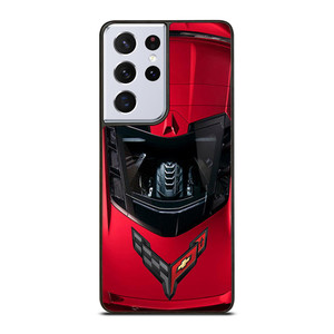 CORVETTE CHEVY RED CAR Samsung Galaxy S21 Ultra Case CORVETTE CHEVY RED CAR Samsung Galaxy S21 Ultra Case