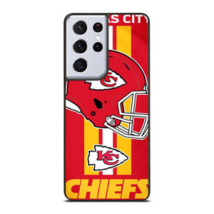 KANSAS CITY CHIEFS HELMET LOGO Samsung Galaxy S21 Ultra Case