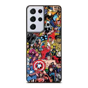 MARVELCOMICS CHARACTERS Samsung Galaxy S21 Ultra Case MARVELCOMICS CHARACTERS Samsung Galaxy S21 Ultra Case