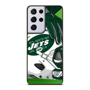 NEW YORK JETS HELMET LOGO Samsung Galaxy S21 Ultra Case