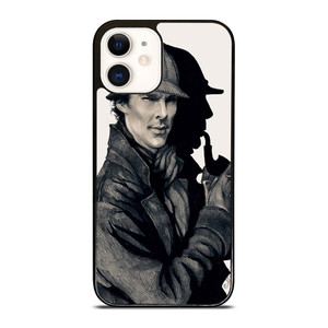 SHERLOCK HOLMES ART iPhone 12 Case SHERLOCK HOLMES ART iPhone 12 Case