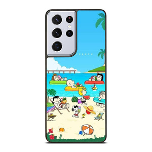 SNOOPY THE PEANUTS BEACH Samsung Galaxy S21 Ultra Case SNOOPY THE PEANUTS BEACH Samsung Galaxy S21 Ultra Case