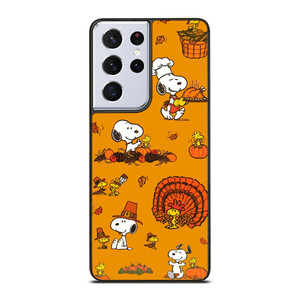 SNOOPY THE PEANUTS HAPPY THANKSGIVING Samsung Galaxy S21 Ultra Case SNOOPY THE PEANUTS HAPPY THANKSGIVING Samsung Galaxy S21 Ultra Case