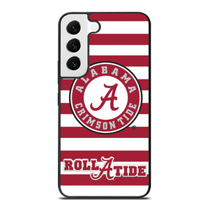 ALABAMA CRIMSON TIDE ROLL A TIDE STRIPE LOGO Samsung Galaxy S22 Case