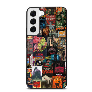 HORROR MOVIE COMPILATION POSTER Samsung Galaxy S22 Case HORROR MOVIE COMPILATION POSTER Samsung Galaxy S22 Case