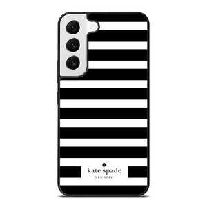 KATE SPADE NEW YORK BLACK WHITE STRIPES Samsung Galaxy S22 Case KATE SPADE NEW YORK BLACK WHITE STRIPES Samsung Galaxy S22 Case