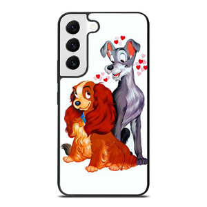 LADY AND THE TRAMP DISNEY CARTOON PAINTING Samsung Galaxy S22 Case
