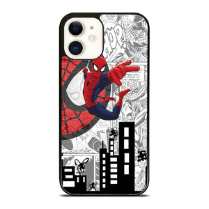 SPIDEMAN CARTOON COMIC iPhone 12 Case SPIDEMAN CARTOON COMIC iPhone 12 Case