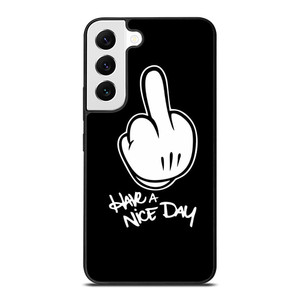 MICKEY MOUSE MIDDLE FINGER DISNEY Samsung Galaxy S22 Case