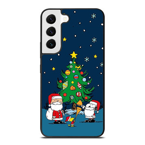SNOOPY AND SANTA THE PEANUTS Samsung Galaxy S22 Case