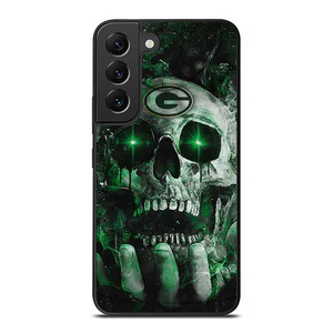 GREEN BAY PACKERS FOOTBALL SKULL SYMBOL Samsung Galaxy S22 Plus Case GREEN BAY PACKERS FOOTBALL SKULL SYMBOL Samsung Galaxy S22 Plus Case