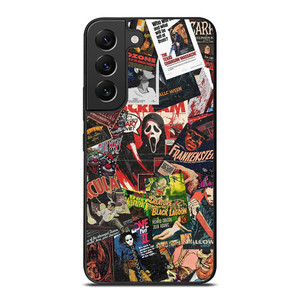 HORROR MOVIE POSTER COLLAGE Samsung Galaxy S22 Plus Case HORROR MOVIE POSTER COLLAGE Samsung Galaxy S22 Plus Case