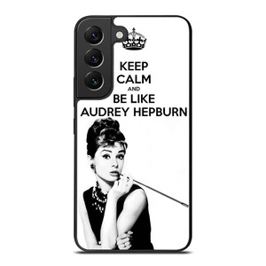 KEEP CALM AUDREY HEPBURN Samsung Galaxy S22 Plus Case