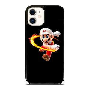 SUPER MARIO FIRE NINTENDO iPhone 12 Case SUPER MARIO FIRE NINTENDO iPhone 12 Case