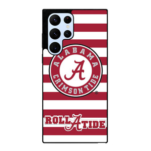 ALABAMA CRIMSON TIDE ROLL A TIDE STRIPE LOGO Samsung S22 Ultra Case Samsung Galaxy S22 Ultra Case