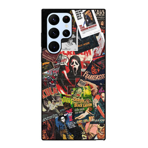 HORROR MOVIE POSTER COLLAGE Samsung S22 Ultra Case Samsung Galaxy S22 Ultra Case HORROR MOVIE POSTER COLLAGE Samsung S22 Ultra Case Samsung Galaxy S22 Ultra Case