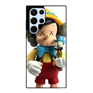 KAWS X PINNOCCHIO AND JIMINY Samsung S22 Ultra Case Samsung Galaxy S22 Ultra Case