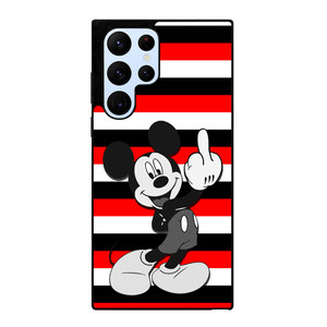 MICKEY MOUSE DISNEY MIDDLE FINGER Samsung S22 Ultra Case Samsung Galaxy S22 Ultra Case
