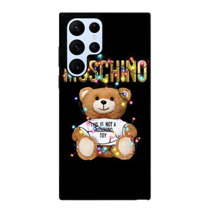 MOSCHINO BEAR IS NOT A TOY Samsung S22 Ultra Case Samsung Galaxy S22 Ultra Case
