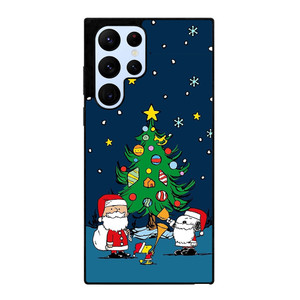 SNOOPY AND SANTA THE PEANUTS Samsung S22 Ultra Case Samsung Galaxy S22 Ultra Case