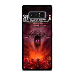 ATTACK ON TITAN FINAL SEASON Samsung Galaxy Note 8 Case