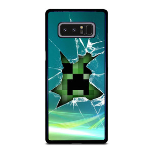 CREEPER MINECRAFT BROKEN GLASS Samsung Galaxy Note 8 Case