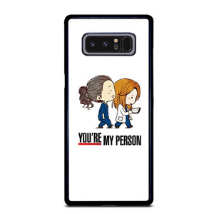 GREYS ANATOMY YOU'RE MY PERSON Samsung Galaxy Note 8 Case GREYS ANATOMY YOU'RE MY PERSON Samsung Galaxy Note 8 Case
