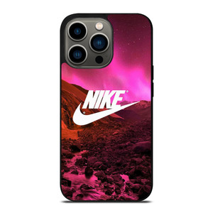 NIKE LOGO AURORA PURPLE iPhone 13 Pro Case NIKE LOGO AURORA PURPLE iPhone 13 Pro Case