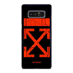 OFF WHITE RED CIRCUIT Samsung Galaxy Note 8 Case