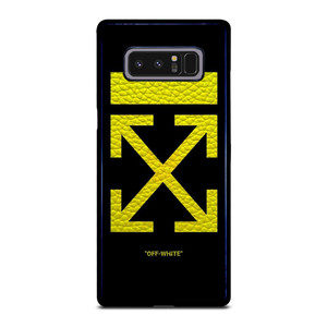 OFFWHITE LOGO YELLOW Samsung Galaxy Note 8 Case