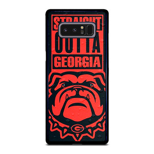 STRAIGHT OUTTA GEORGIA BULLDOGS DAWGS Samsung Galaxy Note 8 Case