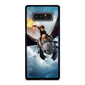 TOOTHLESS AND HICCUP TRAIN YOUR DRAGON Samsung Galaxy Note 8 Case TOOTHLESS AND HICCUP TRAIN YOUR DRAGON Samsung Galaxy Note 8 Case