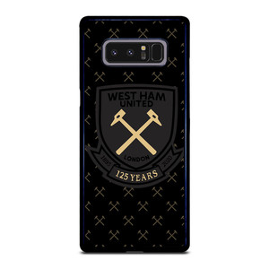 WEST HAM UNITED BLACK LOGO Samsung Galaxy Note 8 Case