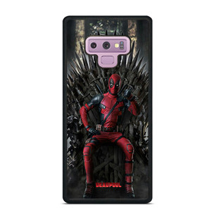 DEADPOOL THRONE MARVEL SUPERHERO Samsung Galaxy Note 9 Case