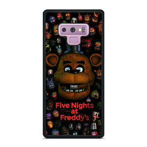 FIVE NIGHTS AT FREDDY'S FNAF FACES Samsung Galaxy Note 9 Case