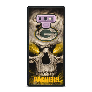 GREEN BAY PACKERS SKULL LOGO Samsung Galaxy Note 9 Case GREEN BAY PACKERS SKULL LOGO Samsung Galaxy Note 9 Case