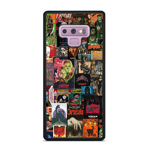 HORROR MOVIE COMPILATION POSTER Samsung Galaxy Note 9 Case