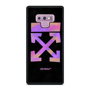 OFF WHITE PURPLE SPRAY Samsung Galaxy Note 9 Case
