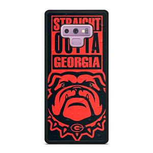 STRAIGHT OUTTA GEORGIA BULLDOGS DAWGS Samsung Galaxy Note 9 Case