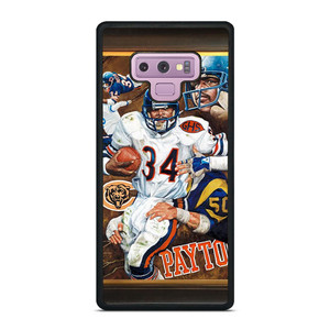 WALTER PAYTON FOOTBALL CHICAGO BEARS Samsung Galaxy Note 9 Case