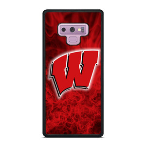 WISCONSIN BADGER LOGO Samsung Galaxy Note 9 Case WISCONSIN BADGER LOGO Samsung Galaxy Note 9 Case