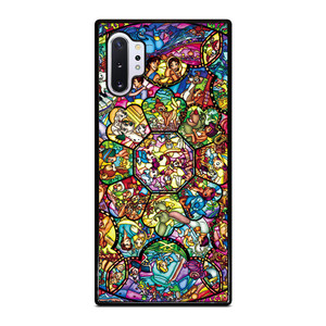 ALL DISNEY CHARACTERS GLASS ART Samsung Galaxy Note 10 Plus Case