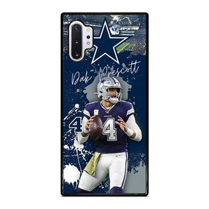 DAK PRESCOTT 4 DALLAS COWBOYS FOOTBALL Samsung Galaxy Note 10 Plus Case