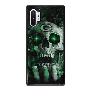GREEN BAY PACKERS FOOTBALL SKULL SYMBOL Samsung Galaxy Note 10 Plus Case GREEN BAY PACKERS FOOTBALL SKULL SYMBOL Samsung Galaxy Note 10 Plus Case